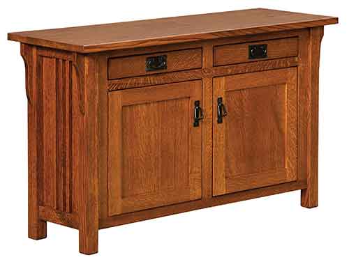 Amish Camden Cabinet Sofa Table - Click Image to Close