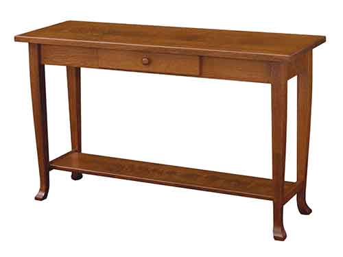 Amish Charleston Sofa Table - Click Image to Close