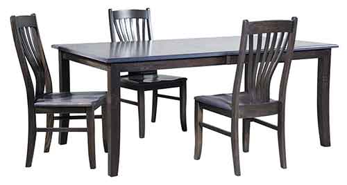 Amish Concord Dining Leg Table