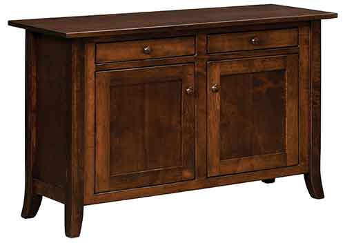 Amish Dresbach Cabinet Sofa Table - Click Image to Close