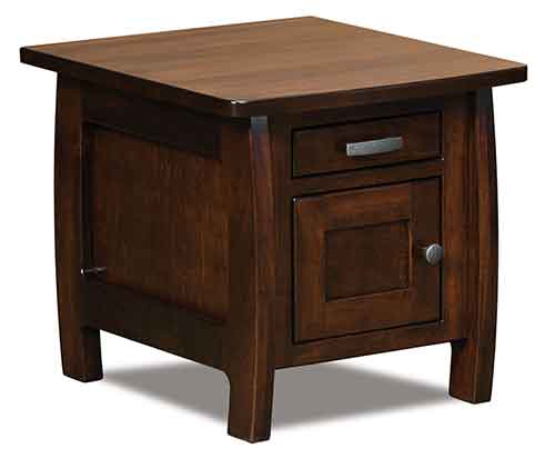 Amish Grand Teton Cabinet End Table - Click Image to Close