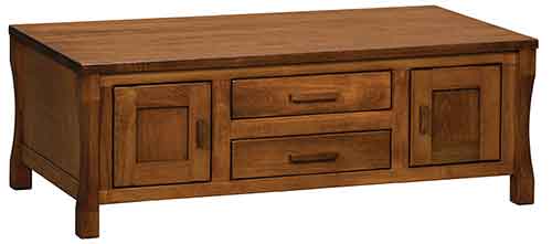 Amish Heartland Cabinet Coffee Table - Click Image to Close