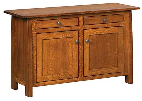 Amish Henderson Cabinet Sofa Table - Click Image to Close