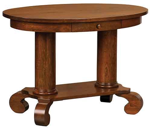 Amish Jefferson Study Table - Click Image to Close