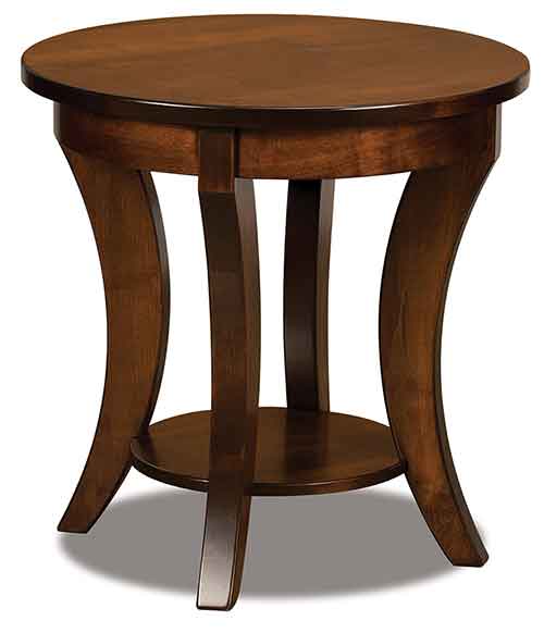 Amish Madison Lamp Table - Click Image to Close