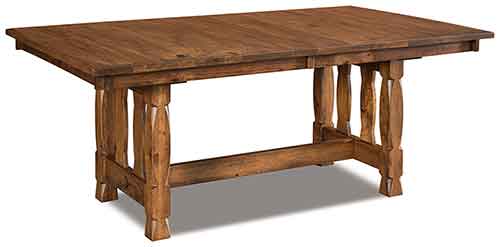 Amish Rock Island Dining Table - Click Image to Close
