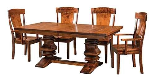 Amish Scotville Dining Table