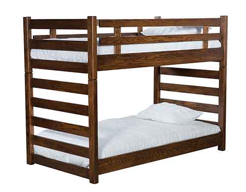 Amish Ladder Bunkbed - Click Image to Close