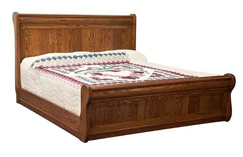 Amish Old Classic Sleigh Bed
