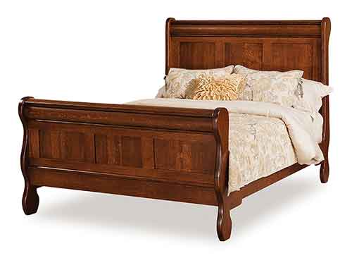 Amish Old Classic Sleigh Bed - Click Image to Close