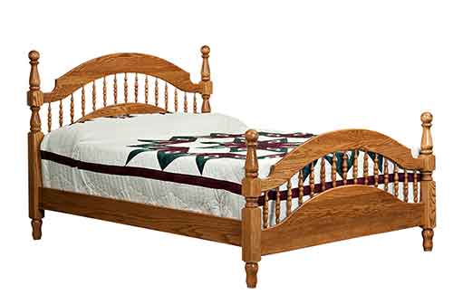 Amish Brentwood Bed - Click Image to Close