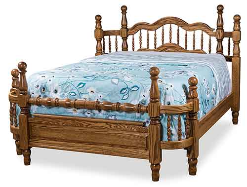 Amish Wrap Around Bed - Click Image to Close