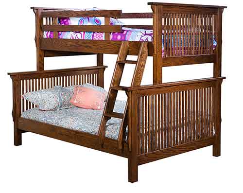 Amish Mission Bunkbed - Click Image to Close