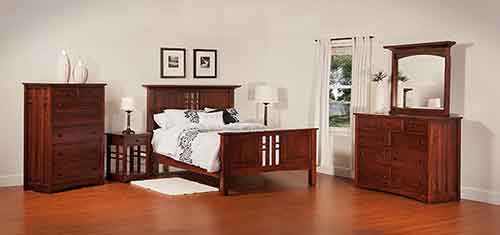 Amish Kascade Bed - Click Image to Close