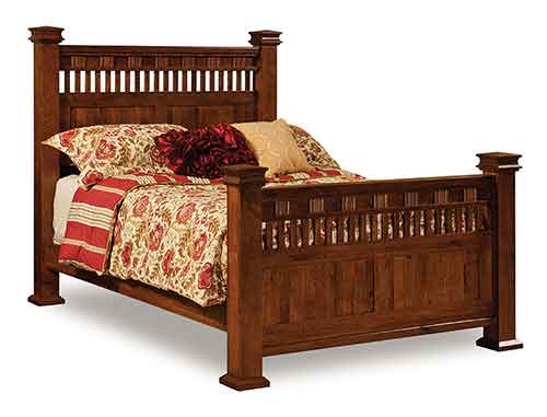 Amish Sequoyah Bed - Click Image to Close