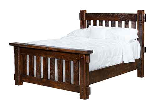 Amish Houston Bed - Click Image to Close