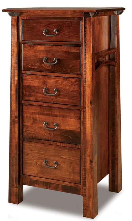Amish Artesa 5 Drawer Lingerie Chest - Click Image to Close