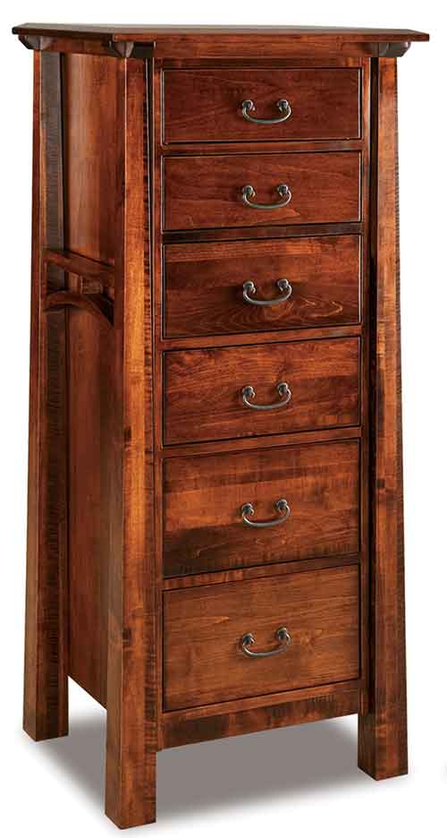 Amish Artesa 6 Drawer Lingerie Chest - Click Image to Close
