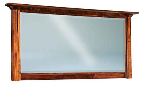 Amish Artesa Beveled Mirror - Click Image to Close