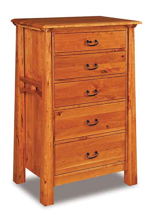 Amish Artesa 5 Drawer Chest - Click Image to Close