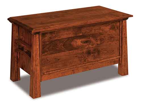 Amish Artesa Blanket Chest with Cedar Bottom - Click Image to Close