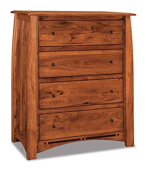 Amish Boulder Creek 4 Drawer Chest - Click Image to Close