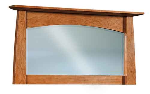 Amish Boulder Creek Mirror for His & Hers Chest - Click Image to Close