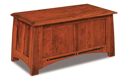Amish Boulder Creek Blanket Chest - Click Image to Close