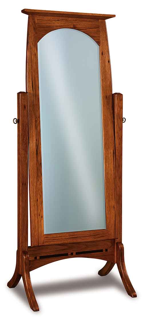 Amish Boulder Creek Beveled Jewelry Mirror - Click Image to Close