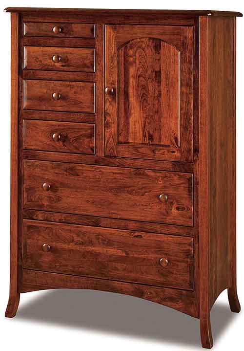 Amish Carlisle Gentleman's Chest w/hidden compartment - Click Image to Close