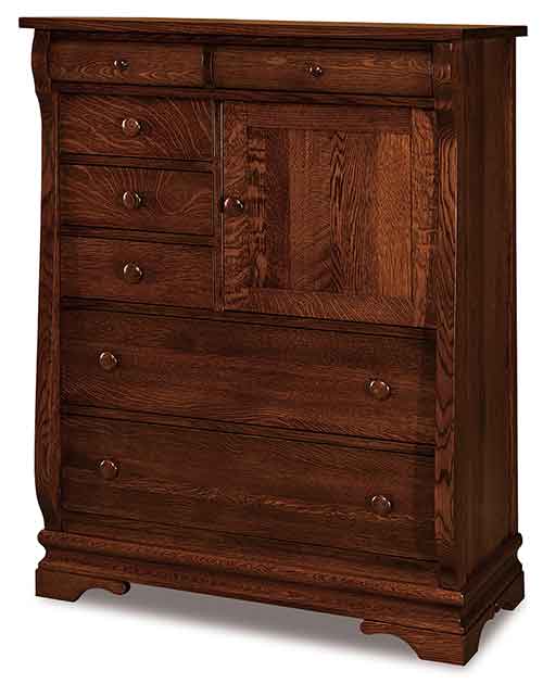 Amish Chippewa Sleigh Gentleman's Chest - Click Image to Close