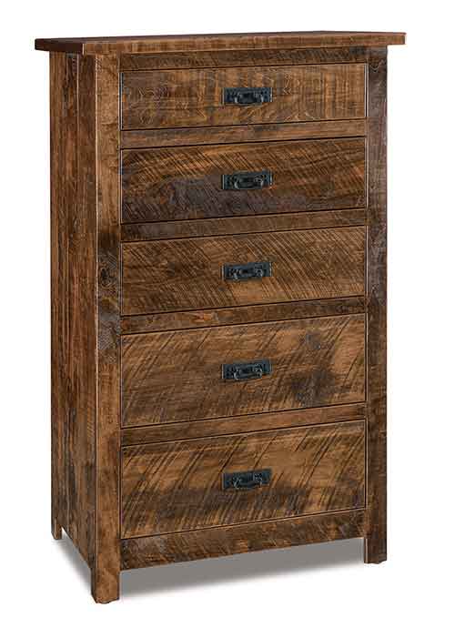 Amish Dumont 5 Drawer Chest - Click Image to Close