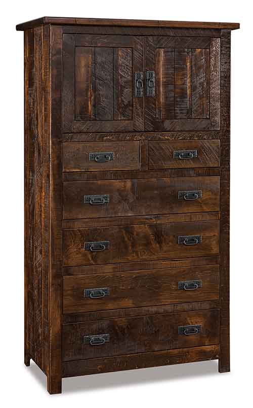 Amish Dumont Chest Armoire - Click Image to Close