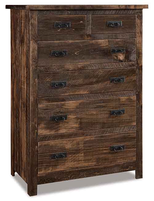 Amish Dumont 6 Drawer Chest - Click Image to Close