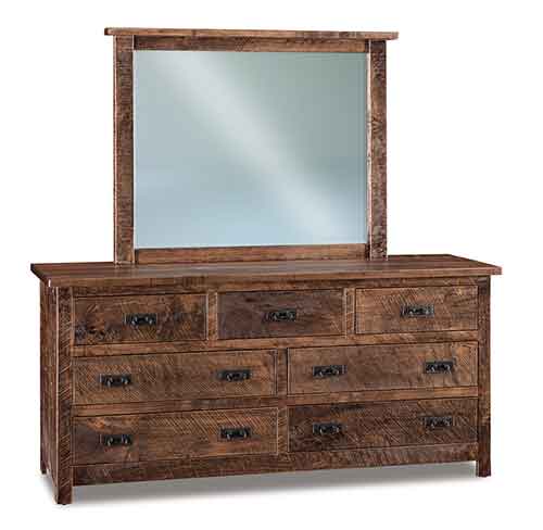Amish Dumont 7 Drawer Dresser - Click Image to Close