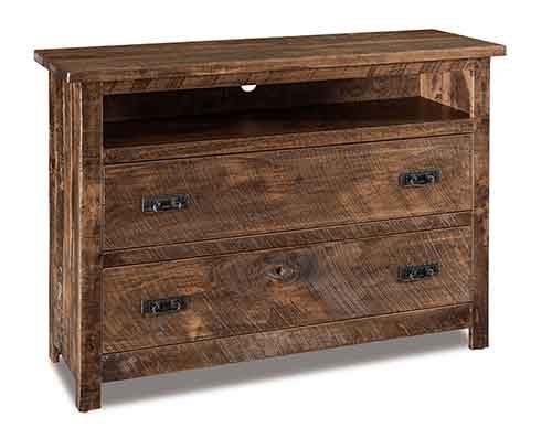 Amish Dumont 2 Drawer Media Chest - Click Image to Close