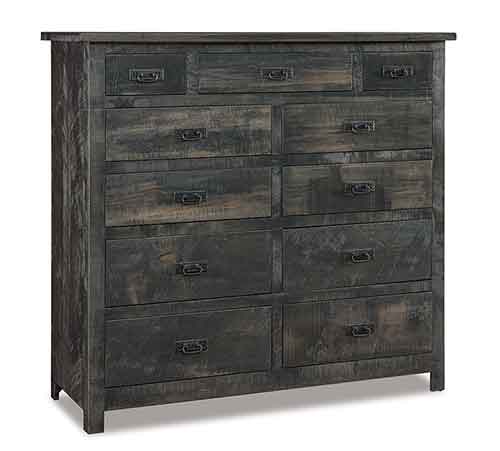 Amish Dumont 11 Drawer Double Chest - Click Image to Close