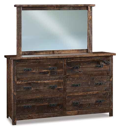Amish Dumont 6 Drawer Dresser