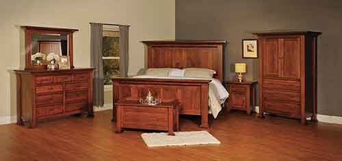 Amish Empire Blanket Chest with Cedar Bottom - Click Image to Close
