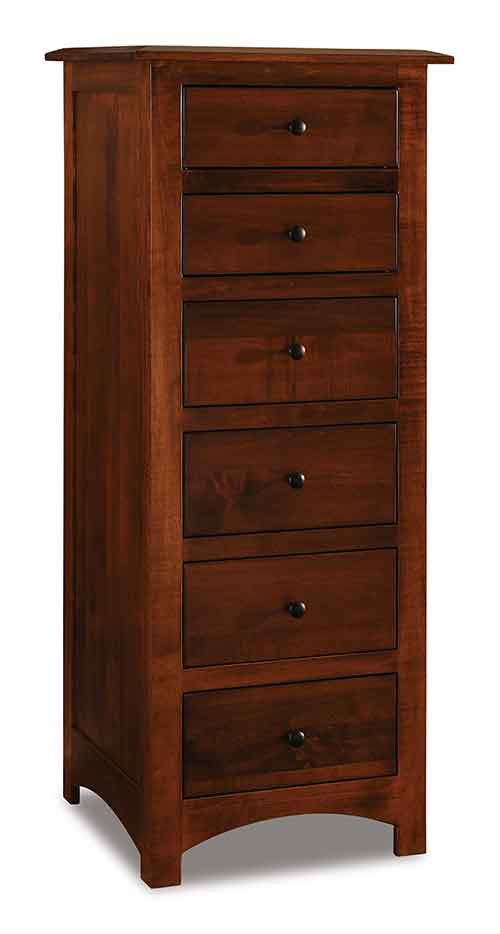 Amish Finland 6 Drawer Lingerie Chest - Click Image to Close