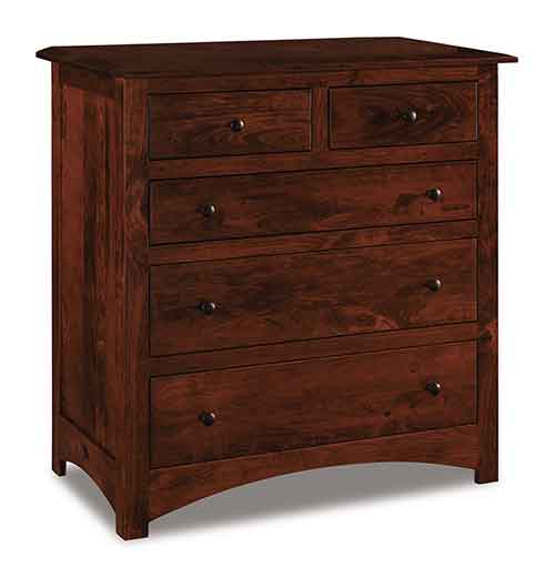 Amish Finland 5 Drawer Child's Chest - Click Image to Close