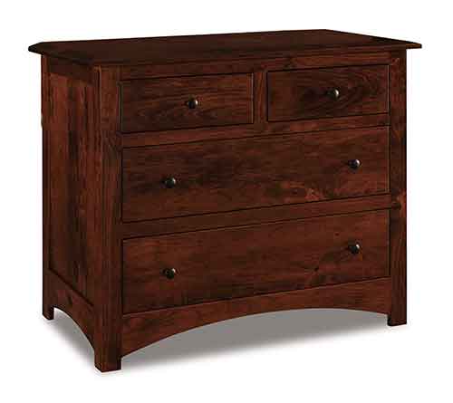 Amish Finland 4 Drawer Child's Chest - Click Image to Close