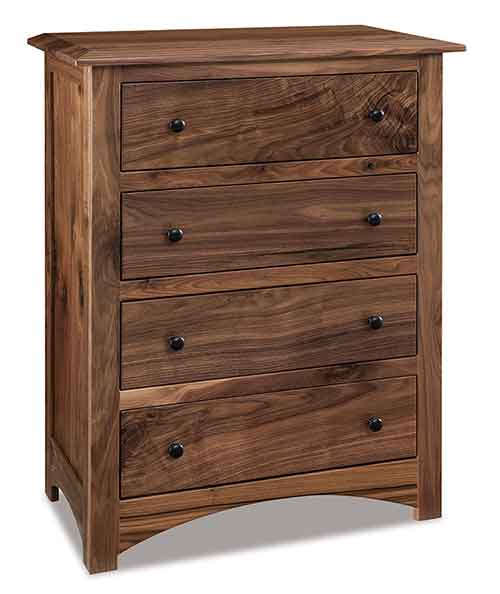 Amish Finland 4 Drawer Chest - Click Image to Close
