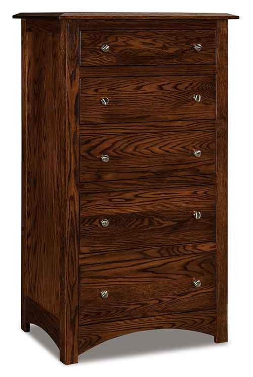 Amish Finland 5 Drawer Chest - Click Image to Close