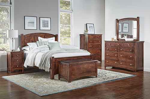 Amish Finland 5 Drawer Chest - Click Image to Close