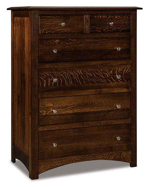 Amish Finland 6 Drawer Chest+B798 - Click Image to Close