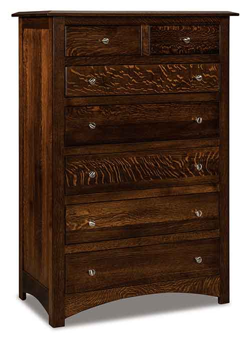 Amish Finland 7 Drawer Chest - Click Image to Close