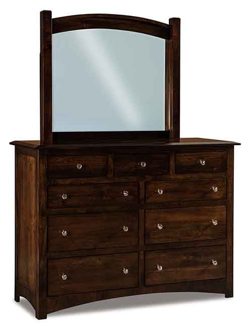 Amish Finland 9 Drawer Dresser Quick Ship - Click Image to Close