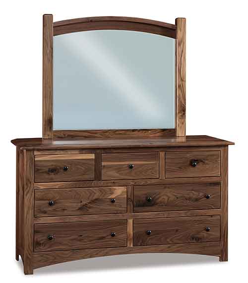 Amish Finland 7 Drawer Dresser - Click Image to Close