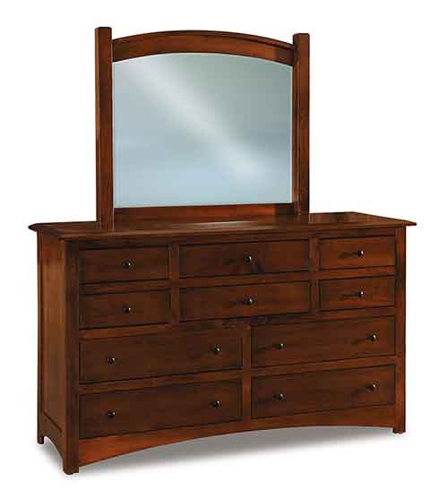 Amish Finland 10 Drawer Dresser - Click Image to Close